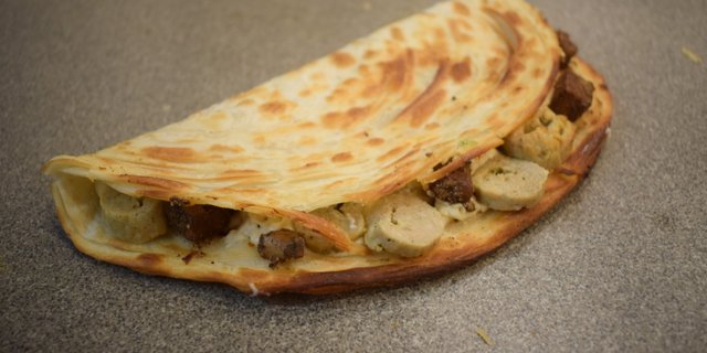 Chicken BBQ & Olive Taco