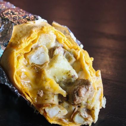 Pork Chile Verde Burrito