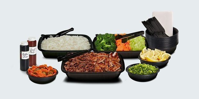 Bowl Bar WaBa White Meat Chicken & Steak
