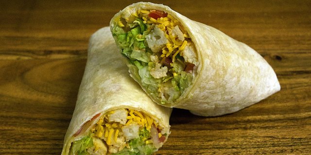 Fiesta Chicken Wrap