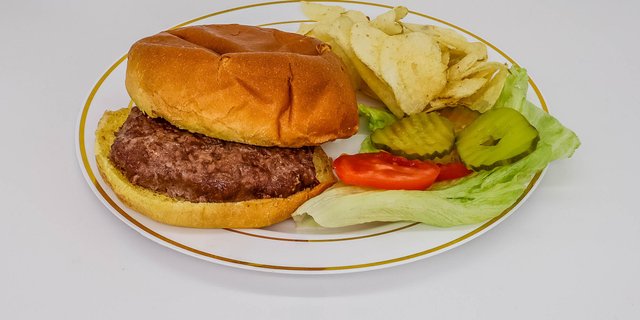 Jumbo Burger Boxed Lunch