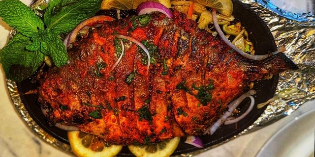 Tandoori Pompano