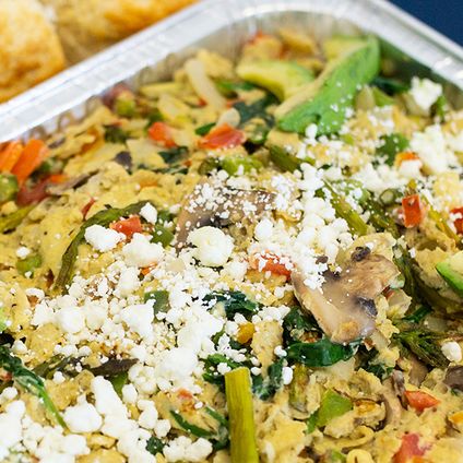 Vegetarian Scramble Buffet
