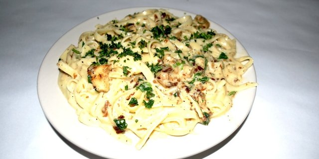 Blackened Chicken Fettuccine