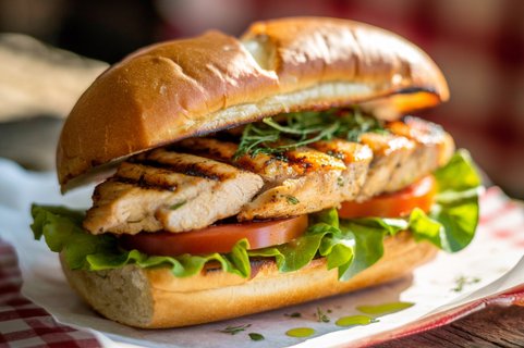 Mini Grilled Chicken Sandwich