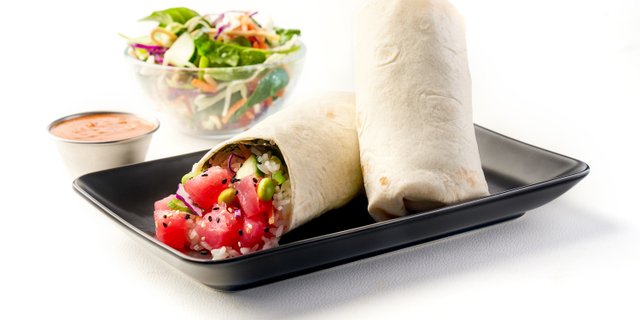 Chinese Chicken Burrito