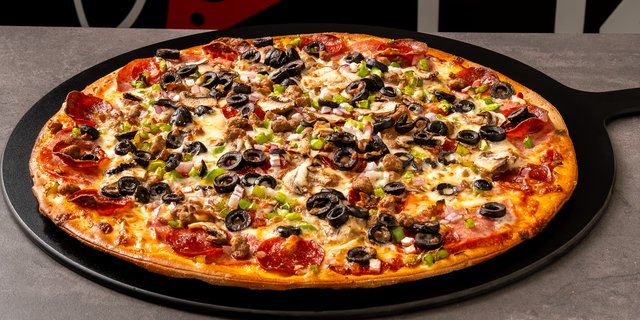 Gluten-Free Supreme Pizza