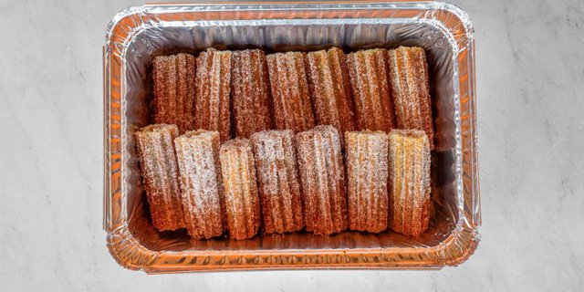Churros Rellenos de Cajeta