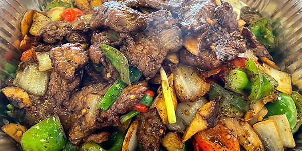 Honey & Black Pepper Beef Party Tray