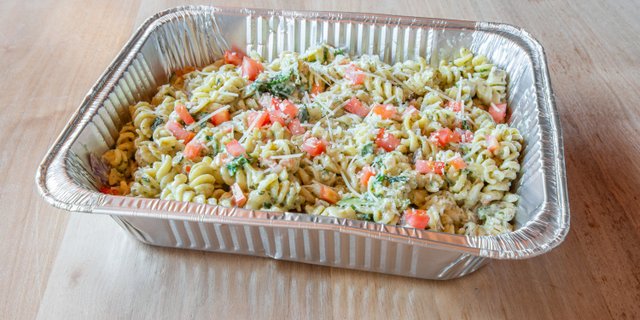 Basil-Pesto Rotini Pasta