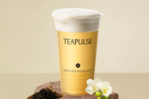 Orchid Blanc Cheese Tea