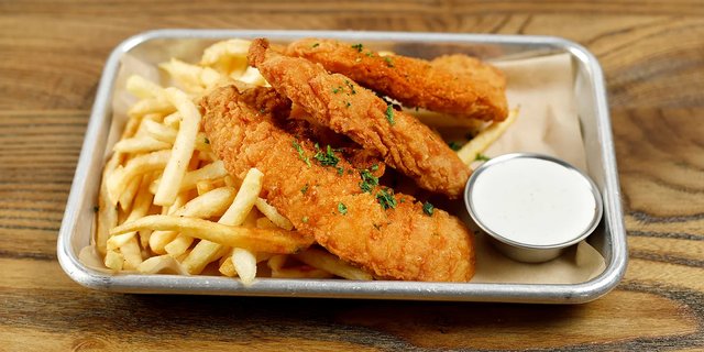 Fried Chicken Tenders & Fries