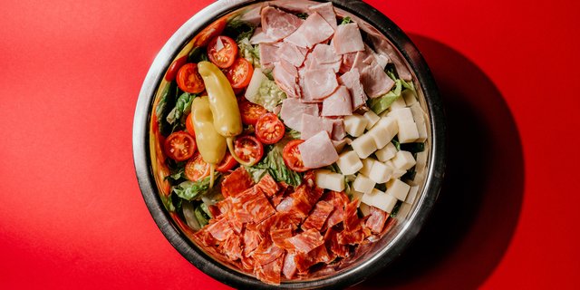 Individual Antipasto Salad