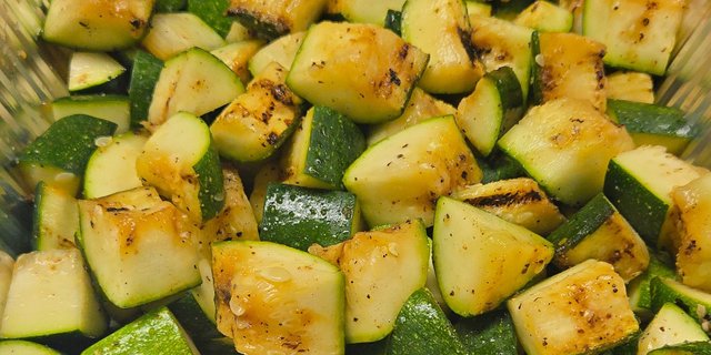 Grilled Zucchini Platter