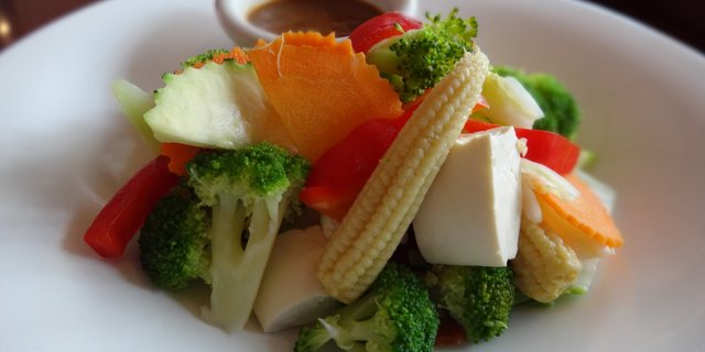 Steamed Vegetables & Tofu
