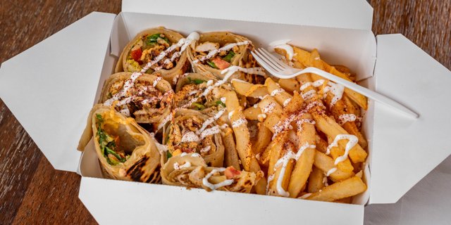 Chicken Kebab Arabi Lunch Box