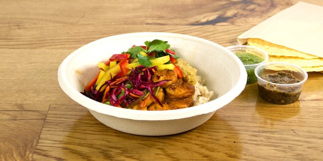 Yucatán shrimp classic bowl