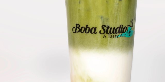 Matcha Brown Sugar Boba Latte