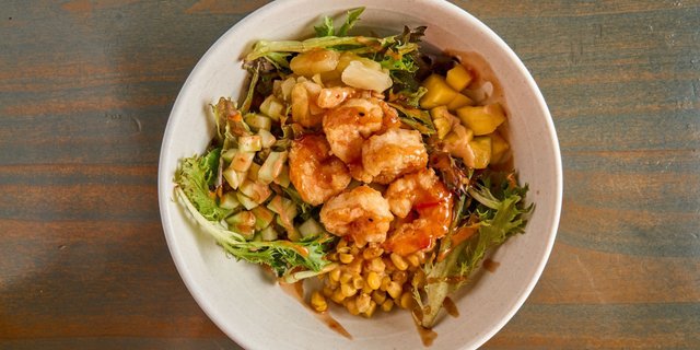Fiery Shrimp Bowl