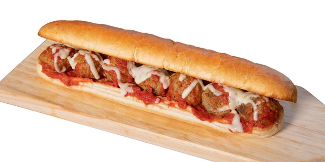 Meatball Parmesan Hot Sub