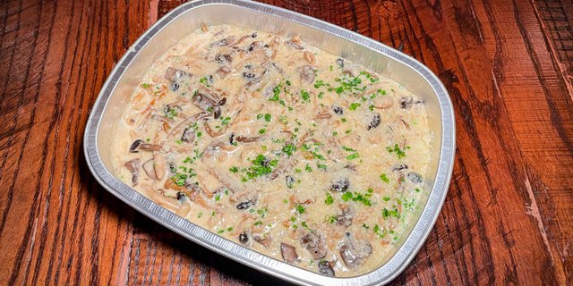 Cacio E Pepe Mushrooms