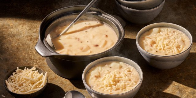 NEW Rustic Baked Potato Soup