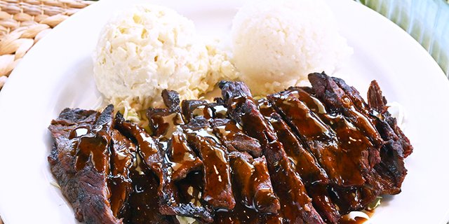 Teriyaki Beef Plate Lunch