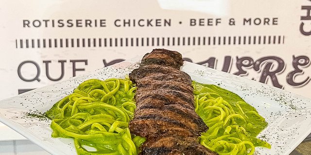 Pasta En Salsa Verde w/ Carne