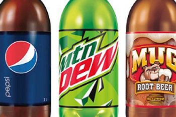 Assorted 2L Soda Bottles