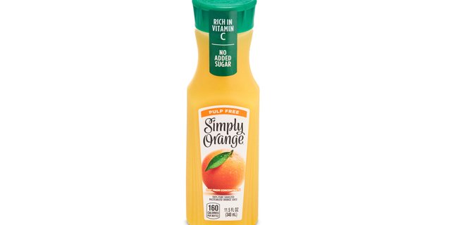 Simply Orange Juice Bottle