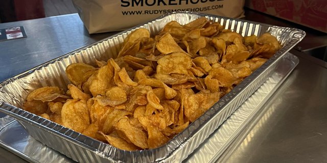 Rudy's Chips Tray