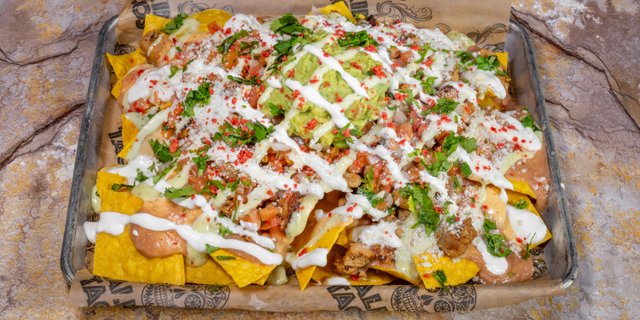 Loaded Nachos Platter