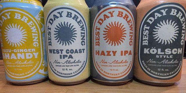 Best Day Brewing Non-Alcoholic Kolsch Style
