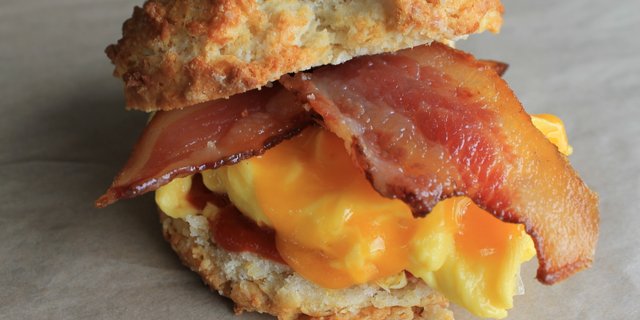 Bacon, Egg & Cheese Slider Platter