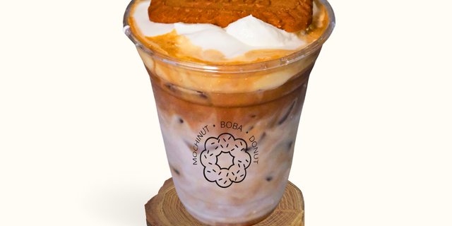 Salted Caramel Cream Latte