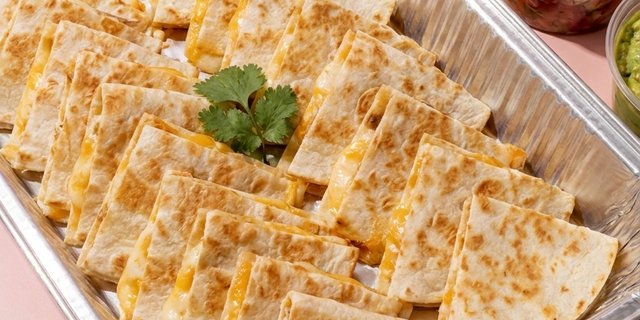 Traditional Chicken Quesadilla Platter