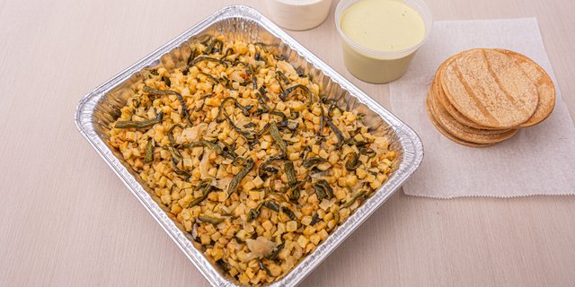 Rajas con Papas Tacos