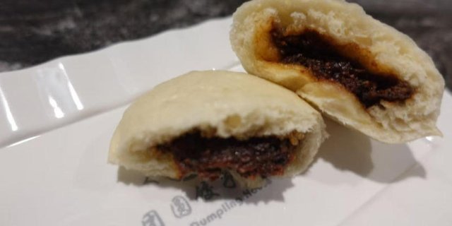 Chocolate Black Sesame Buns