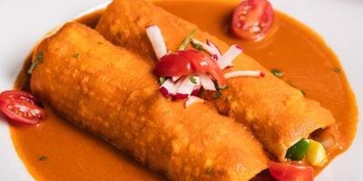 Vegan Enchilada Platter