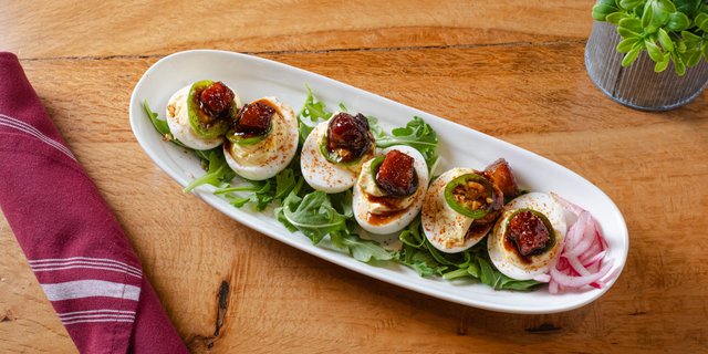 Bricks' Deviled Eggs