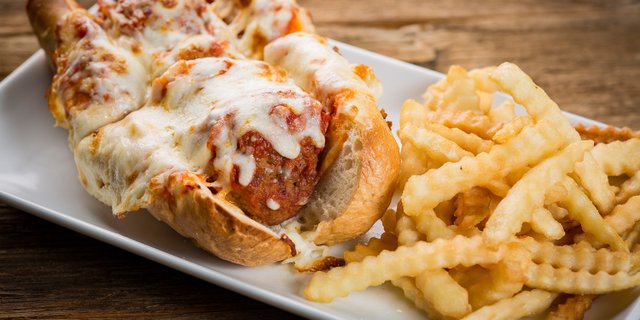 Meatball Parmigiana