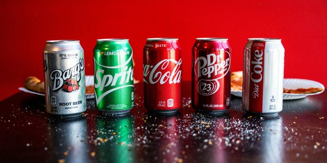 Assorted Individual Canned Sodas