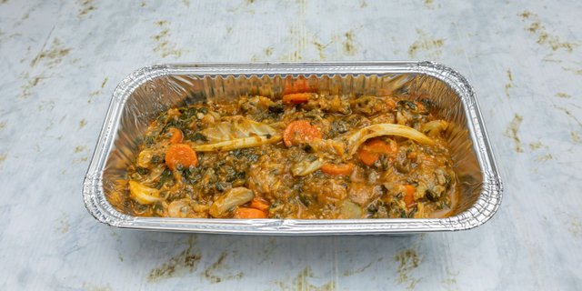 Haitian Legumes (Vegetable Stew) w/ Nuts