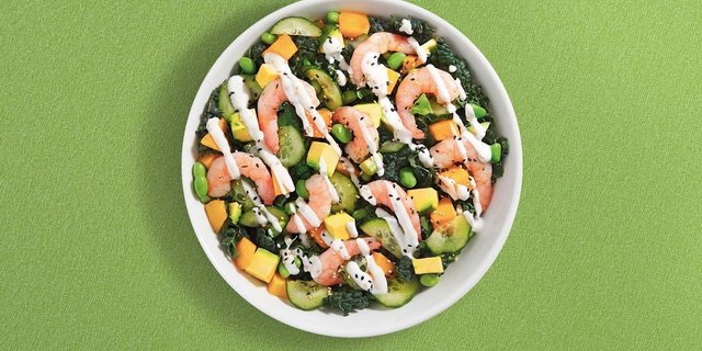 Lime & Mango Shrimp Salad Bowl
