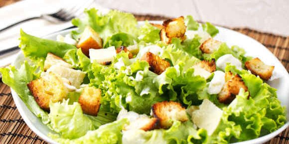 Kale Caesar Side Salad