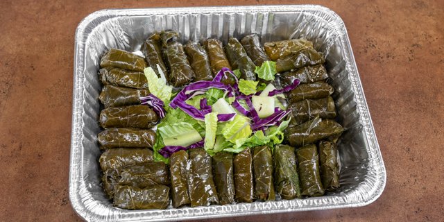 Vegetarian Dolmas (Grape Leaves)