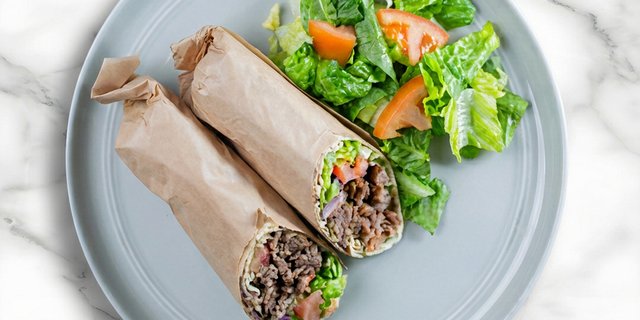Lamb & Beef Gyro Wrap