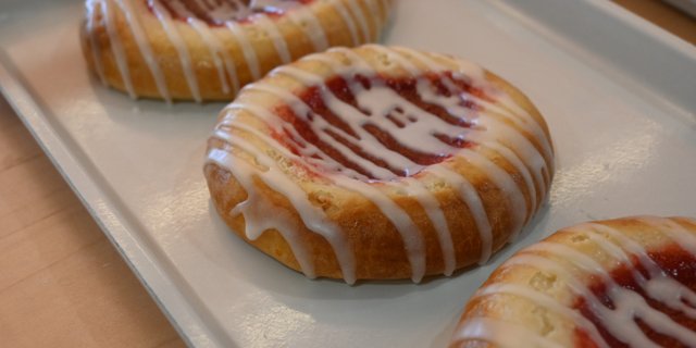 Strawberry Cream Cheese Danish