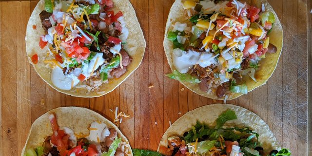 Pork Chile Verde Tacos