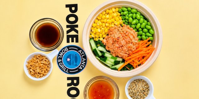 Mild Spicy Cooked Salmon Bowl